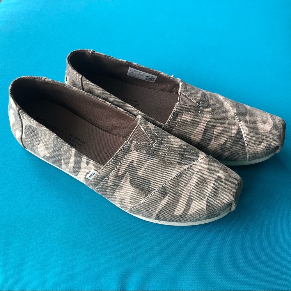 Womens Alpargata Camo TOMS